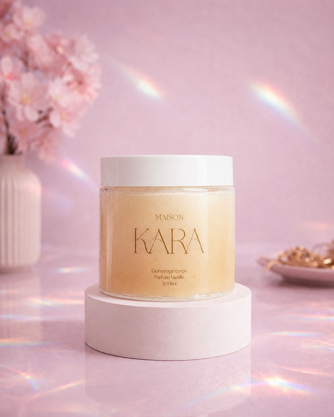 Gommage Corps à la Vanille – 100 ml