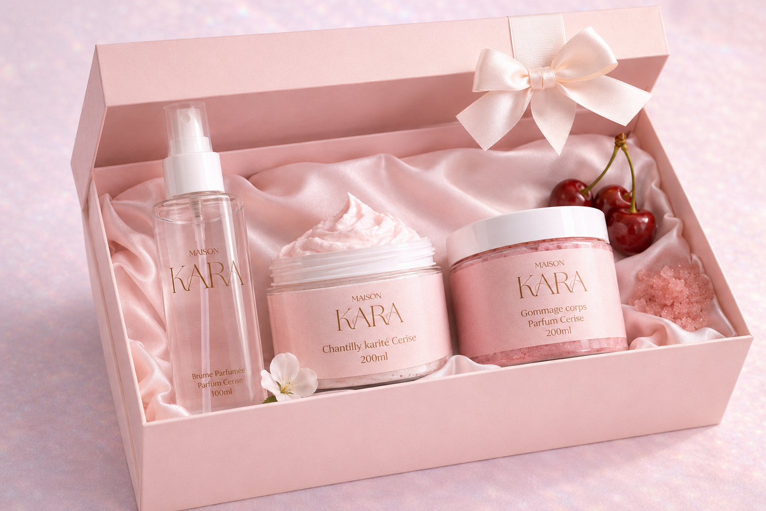 Coffret Sensoriel Cerise – Maison Kara